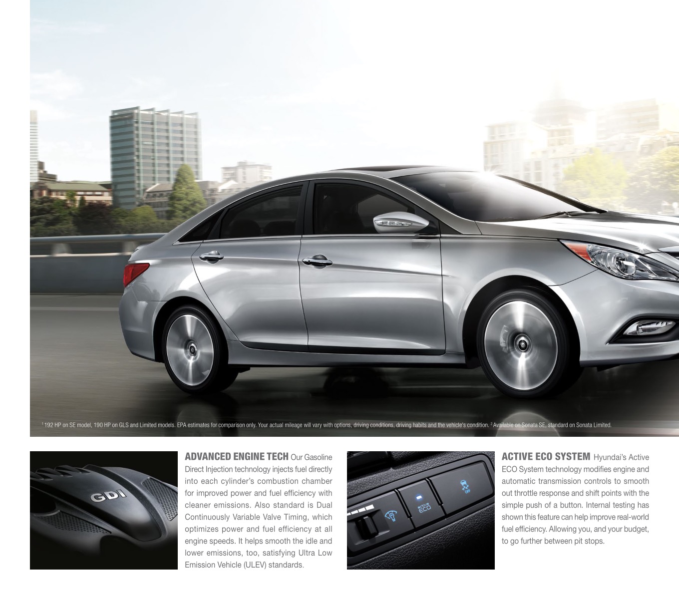 2014 Hyundai Sonata Brochure Page 7